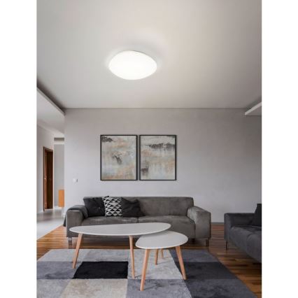 Eglo 98228 - Plafoniera dimmerabile a LED SILERAS-A LED/36W/230V Ø 60 cm + telecomando