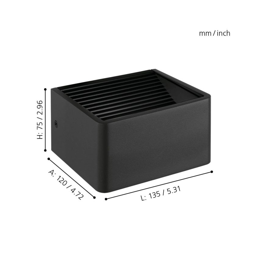 Eglo - Applique a LED da esterno LED/6W/230V IP44