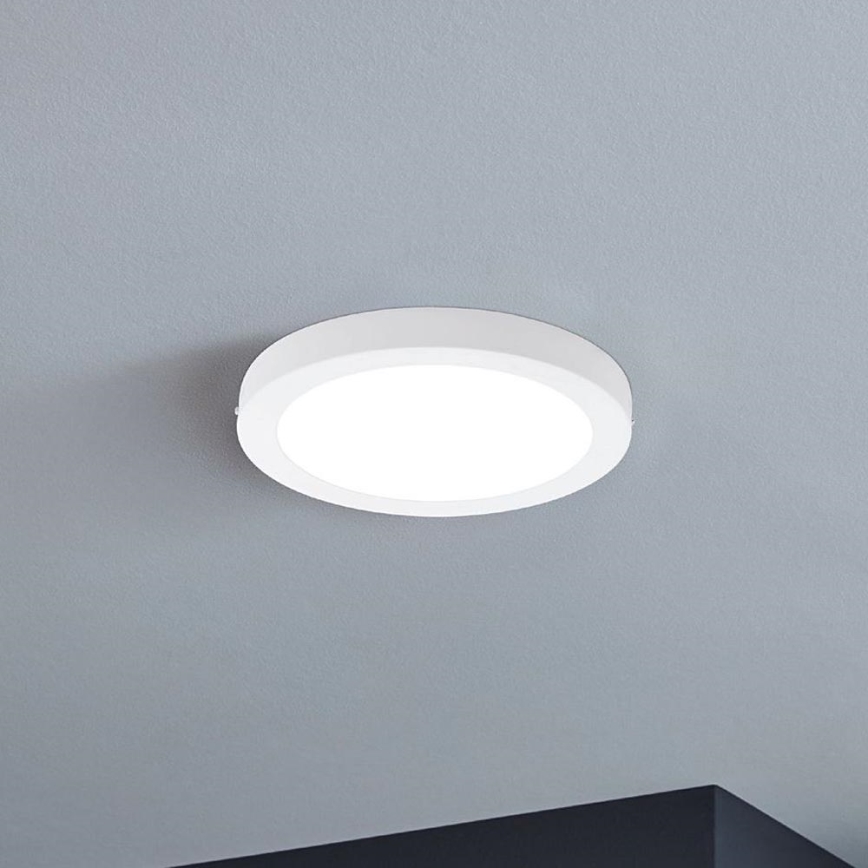 Eglo - Plafonnier LED dimmable 14W/230V + télécommande Ø 22,5 cm