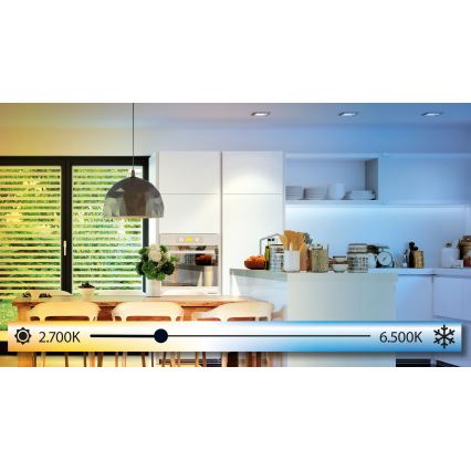 Eglo - Lampada da bagno LED dimmerabile LED/12W/230V IP44+ Telecomando