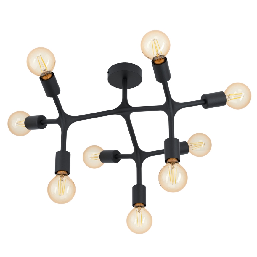 Eglo - Lampadario a plafone 9xE27/60W/230V