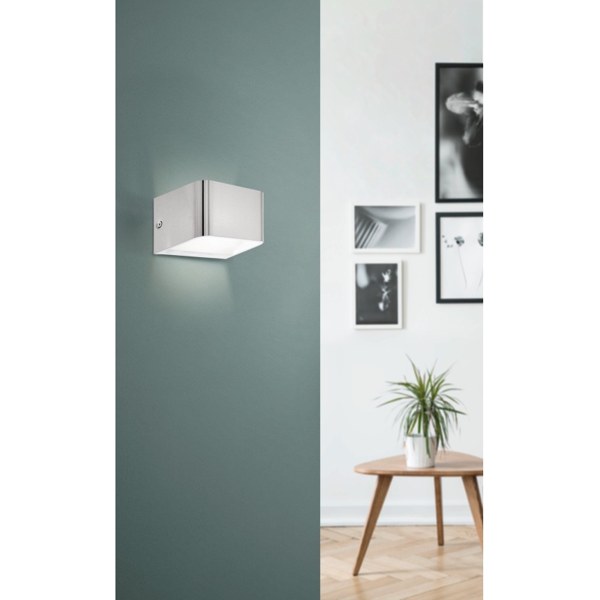 Eglo - Applique a LED LED/6W/230V 3000K cromo opaco