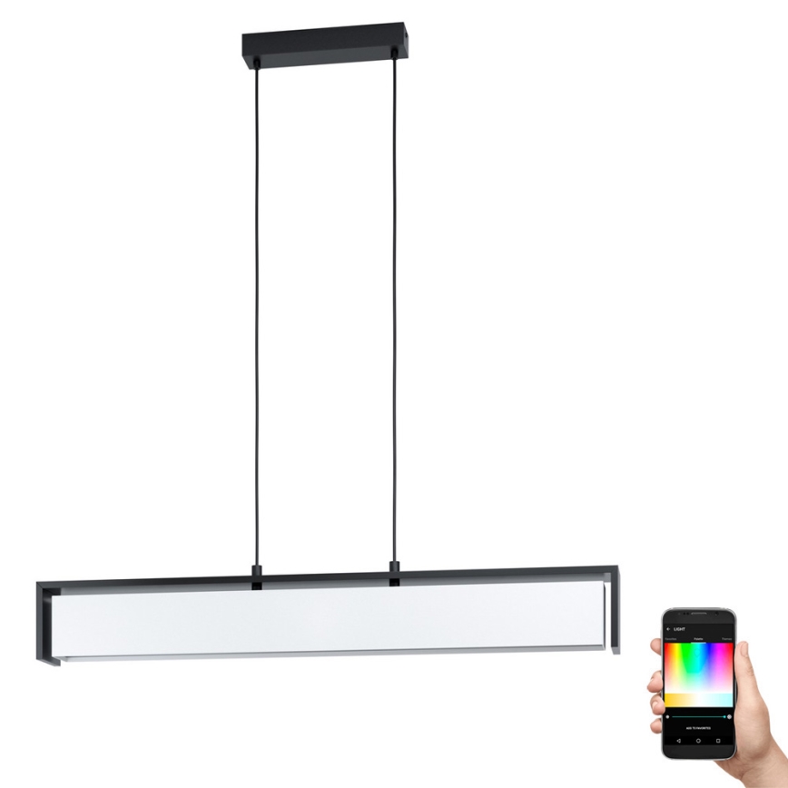 Eglo - LED RGB dimmbare Seil-Pendelleuchte VALDELAGRANO-C LED/33,6W/230V
