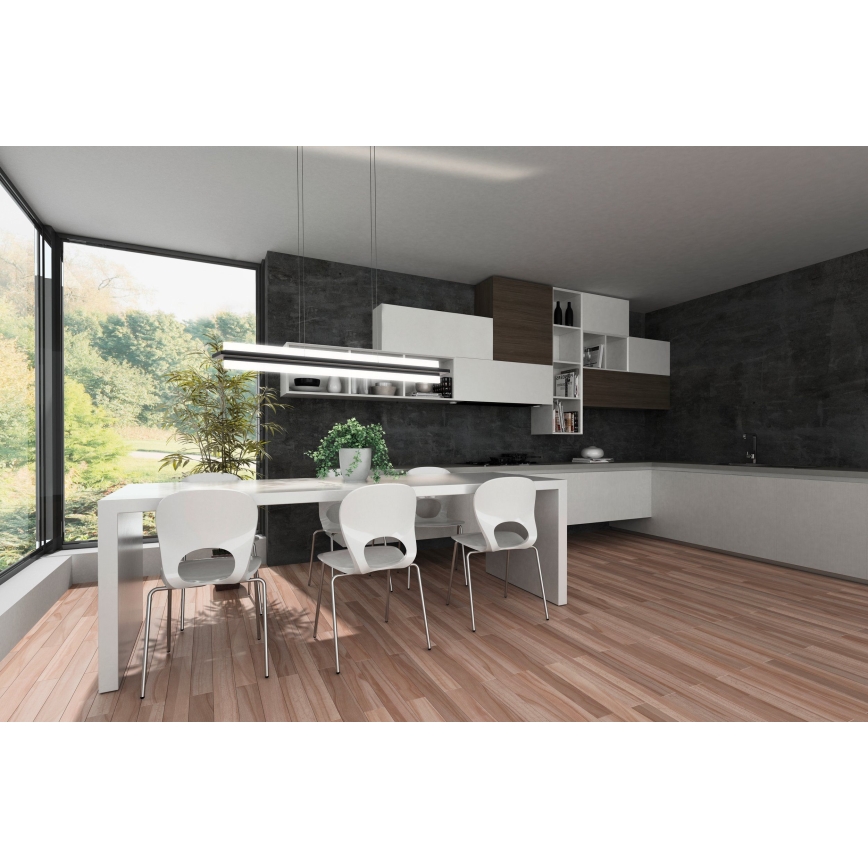 Eglo 98495 - Lampadario LED dimmerabile su corda SPADAFORA LED/15W/230V