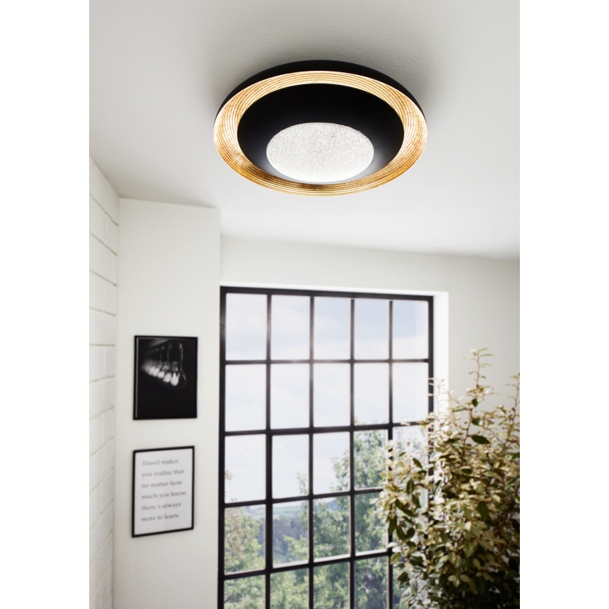 Eglo - LED dimmbare Deckenleuchte LED/24,5W/230V mit Fernbedienung