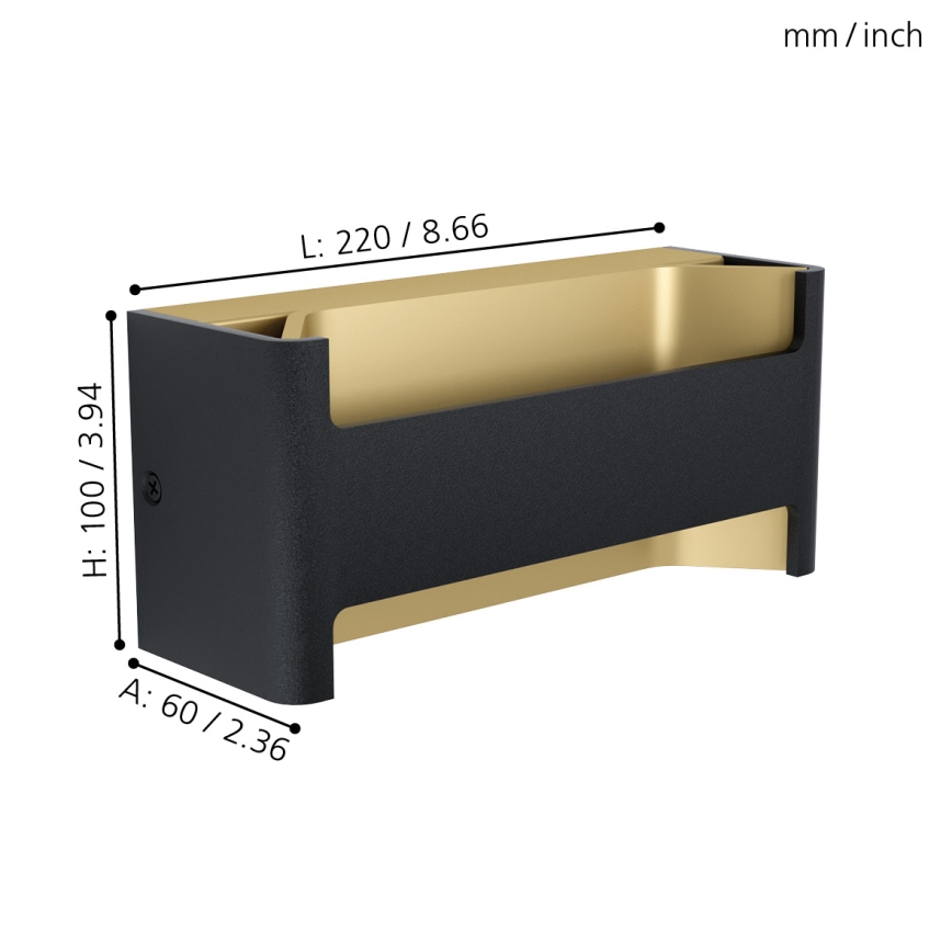 Eglo - Applique LED LED/10W/230V