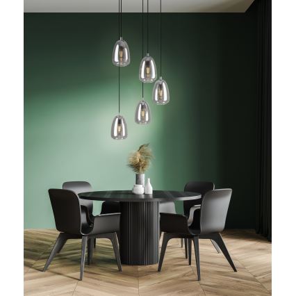 Eglo - Lampadario a sospensione con filo 5xE27/40W/230V