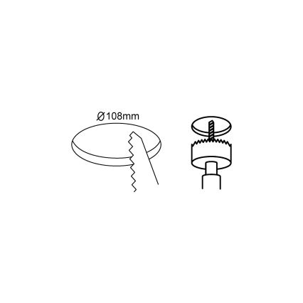 Eglo 98631 - 3er-Set LED-Einbauleuchte FUEVA LED/5W/230V Ø 12 cm