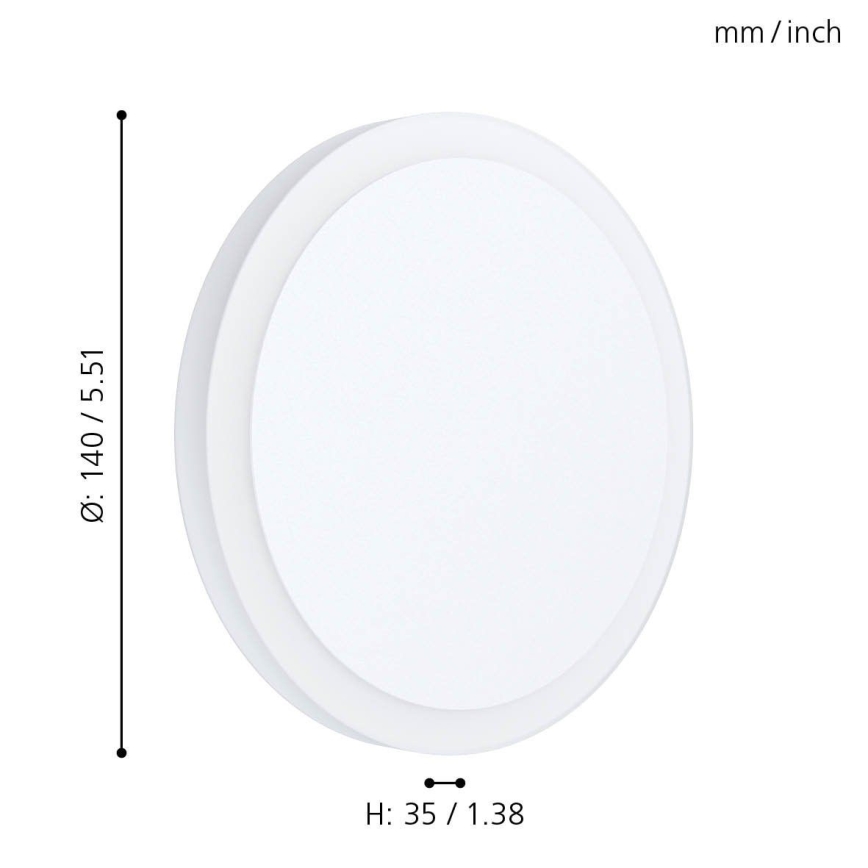 Eglo - Plafonnier LED LED/5,4W/230V