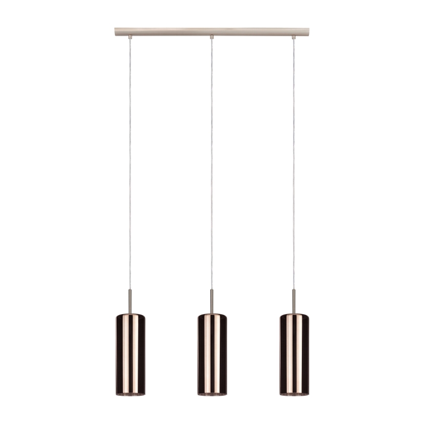 Eglo 98699 - Lampadario a cavo SELVINO 3xE27/15W/230V