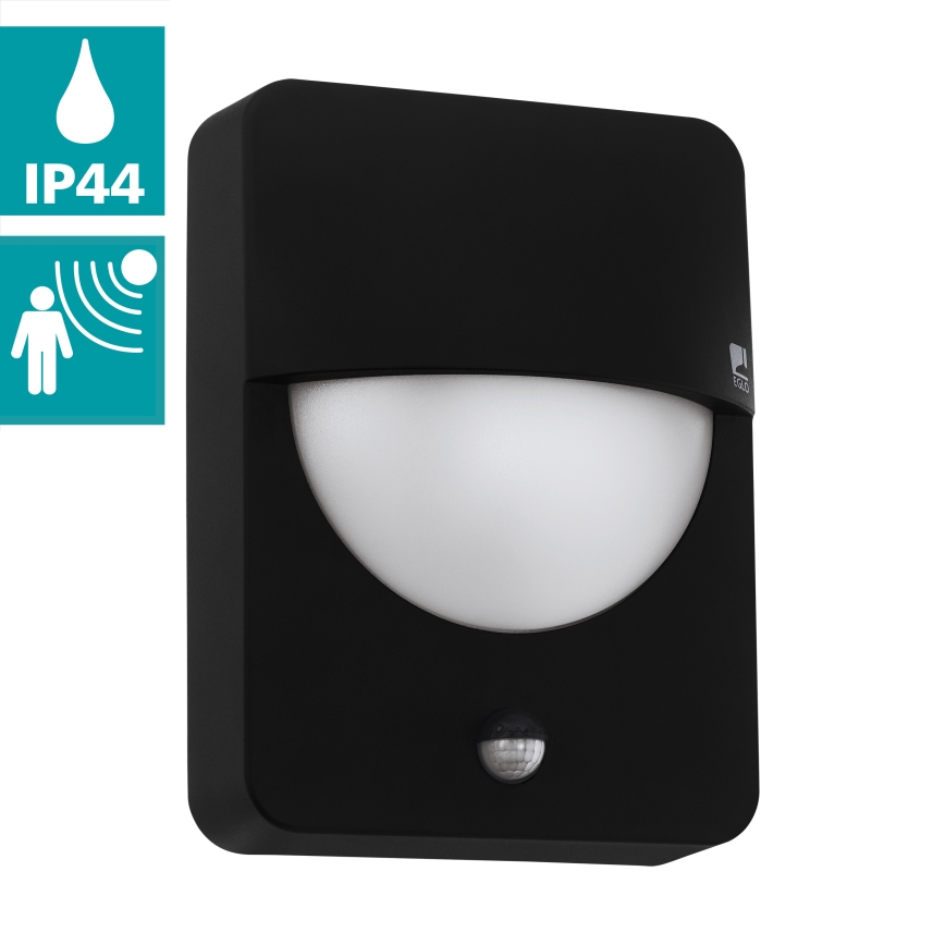 Eglo - Applique d'extérieur avec détecteur 1xE27/28W/230V IP44