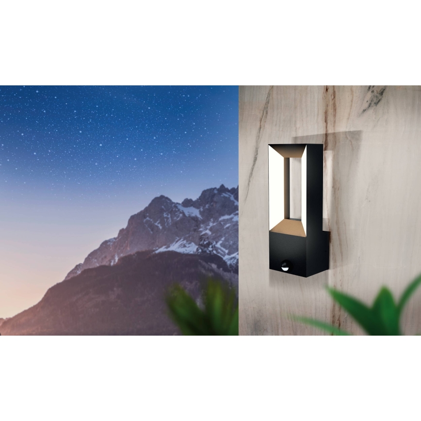 Eglo - Lampada LED da esterno con sensore  2xLED/5W/230V IP44