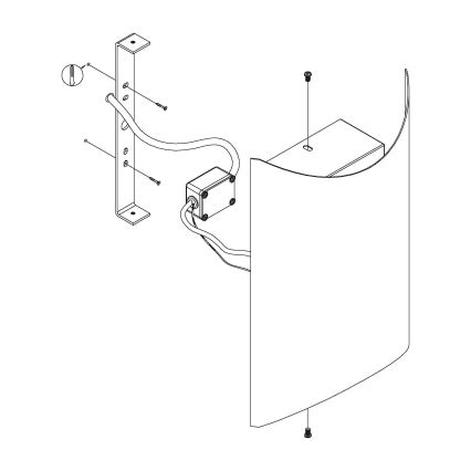 Eglo - Applique murale LED d'extérieur LED/10W/230V IP44