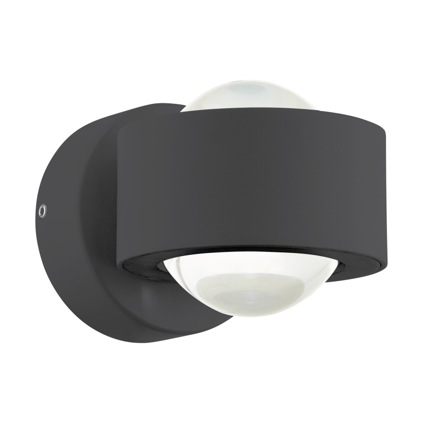 Eglo - Applique murale LED d'extérieur 2xLED/2W/230V IP44