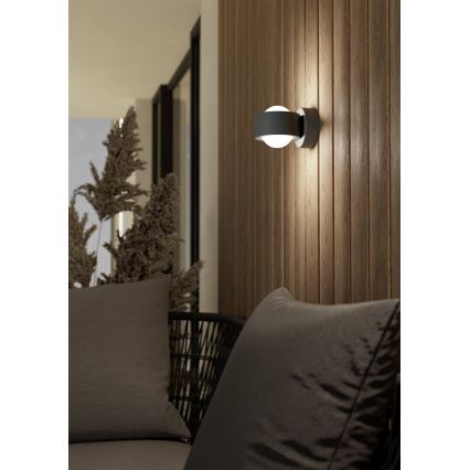 Eglo - LED Auβen-Wandbeleuchtung 2xLED/2W/230V IP44