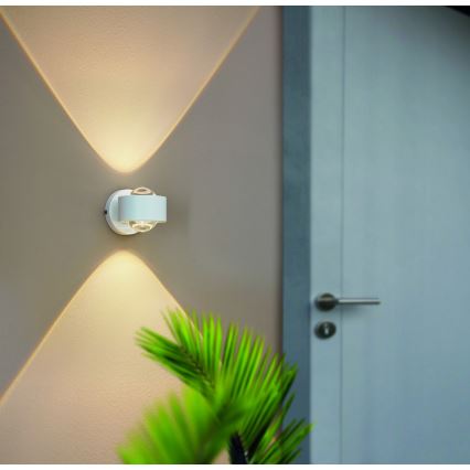 Eglo - Applique murale LED d'extérieur 2xLED/2W/230V IP44