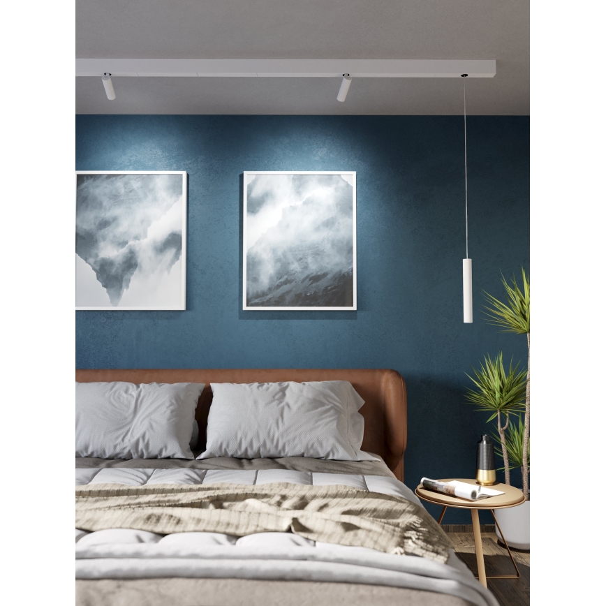 Eglo - Lampadario a sospensione con cavo per sistema a binario LED/9W/230V