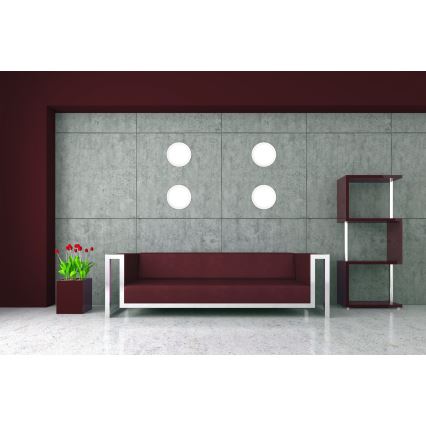 Eglo - Plafonnier encastré LED dimmable pour salle de bains LED/16,5W/230V IP44 ZigBee Ø 21,6 cm