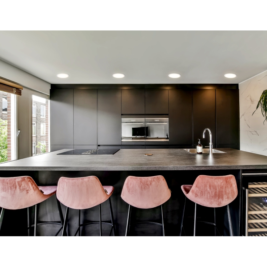 Eglo - Plafonnier encastré LED dimmable pour salle de bains LED/16,5W/230V IP44 ZigBee Ø 21,6 cm