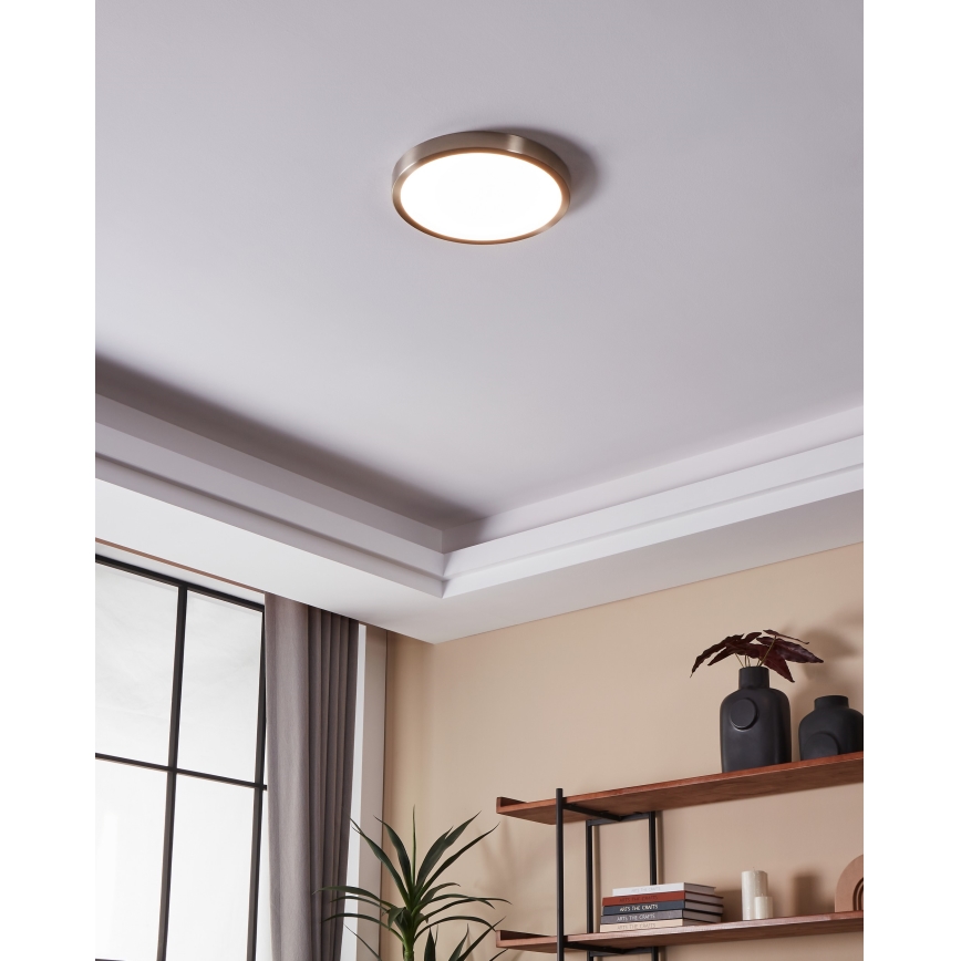 Eglo - Plafoniera da soffitto per bagno a LED dimmerabile LED/19,5W/230V 2700-6500K IP44 ZigBee Ø 28,5 cm