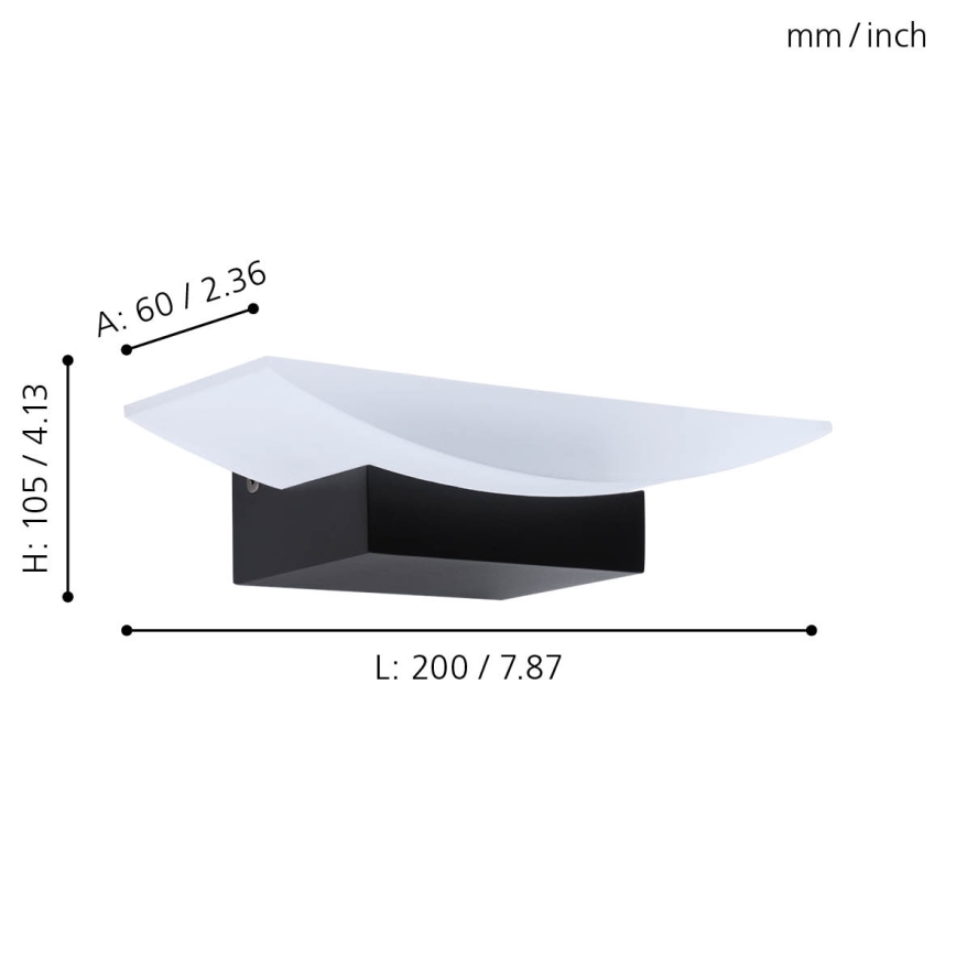 Eglo - Applique LED LED/5,6W/230V