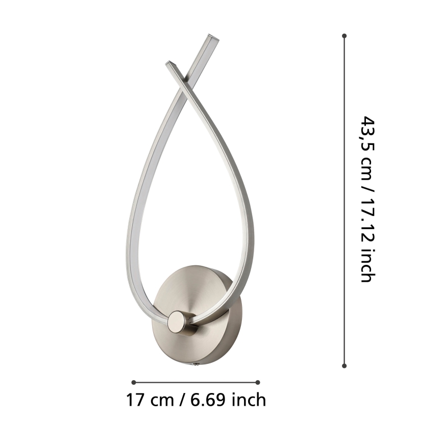 Eglo - Applique murale LED LED/10W/230V
