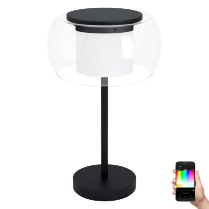 Eglo - Lampada da tavolo LED RGB dimmerabile BRIAGLIA-C LED/15W/230V