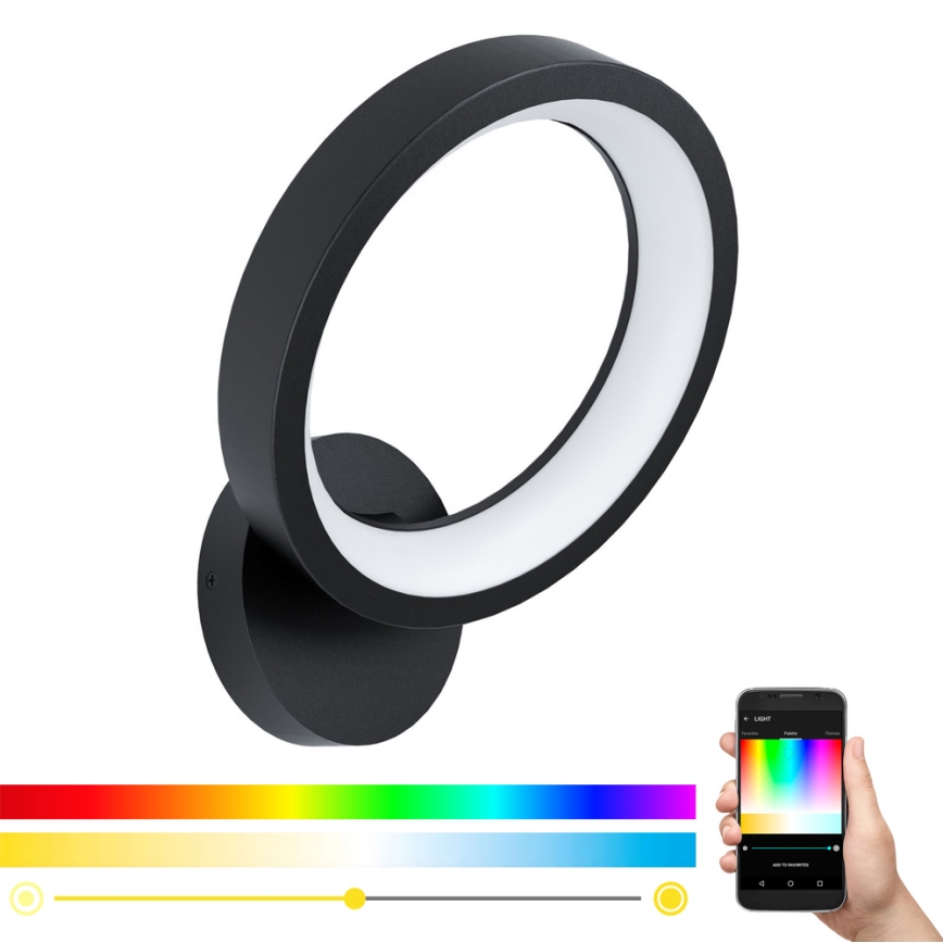 Eglo 99028 - dimmbare RGB-LED-Wandleuchte MARGHERA-C LED/16W/230V