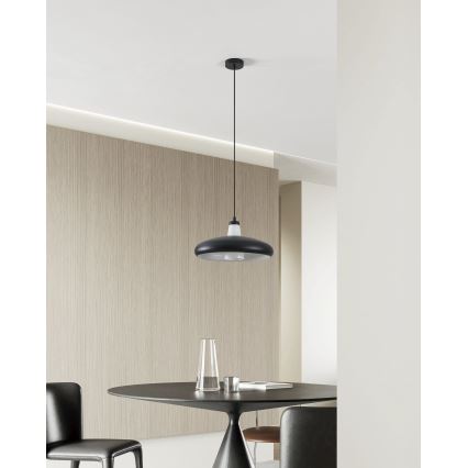 Eglo - Lampadario LED RGB dimmerabile a sospensione con filo TABANERA-C 1xE27/9W/230V