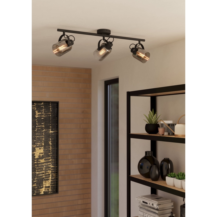 Eglo - Luce Spot 3xE27/40W/230V