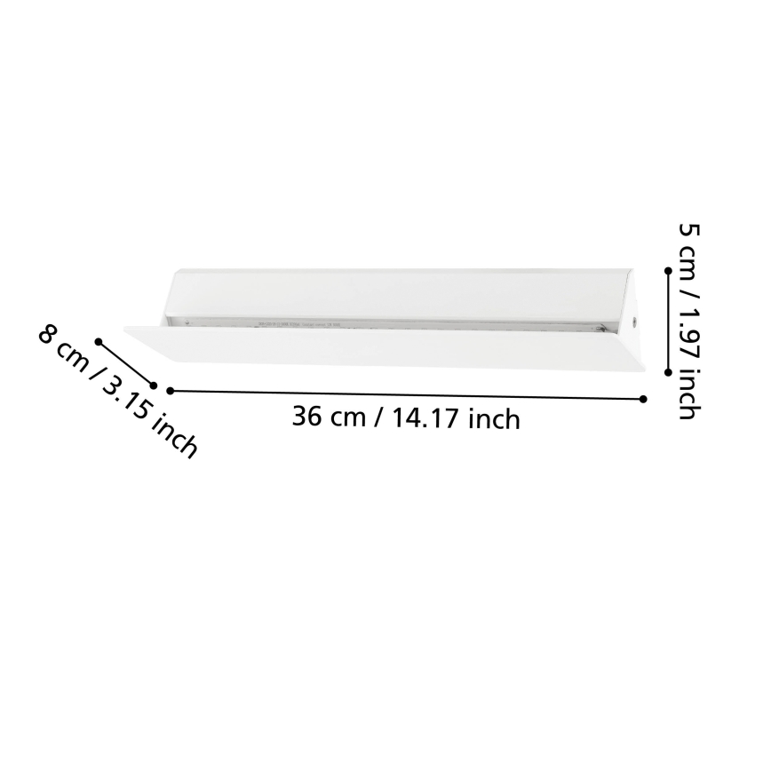 Eglo - Applique murale LED LED/12W/230V
