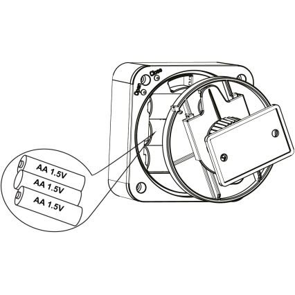 Eglo - Détecteur d'extérieur Tuya IP44 ZigBee