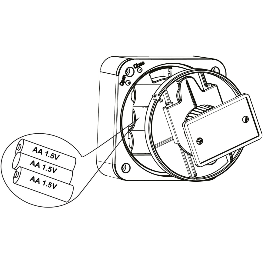 Eglo - Détecteur d'extérieur Tuya IP44 ZigBee
