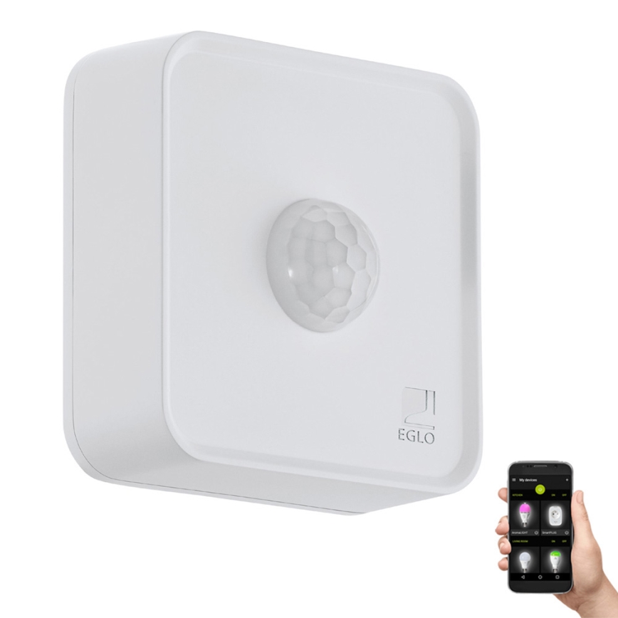 Eglo - Sensore esterno di movimento e crepuscolare IP44 ZigBee