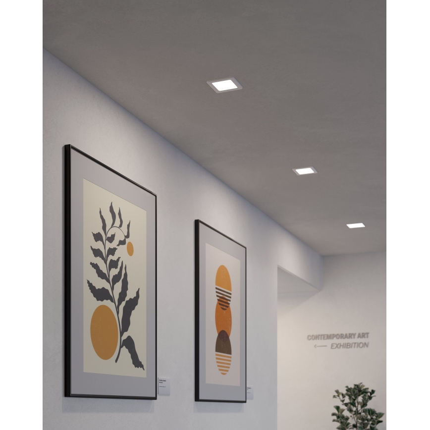 Eglo - Faretto da incasso LED/5,5W/230V 11,7x11,7 cm