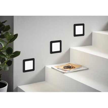 Eglo - Plafonnier encastré à LED 5,5W/230V 11,7x11,7 cm