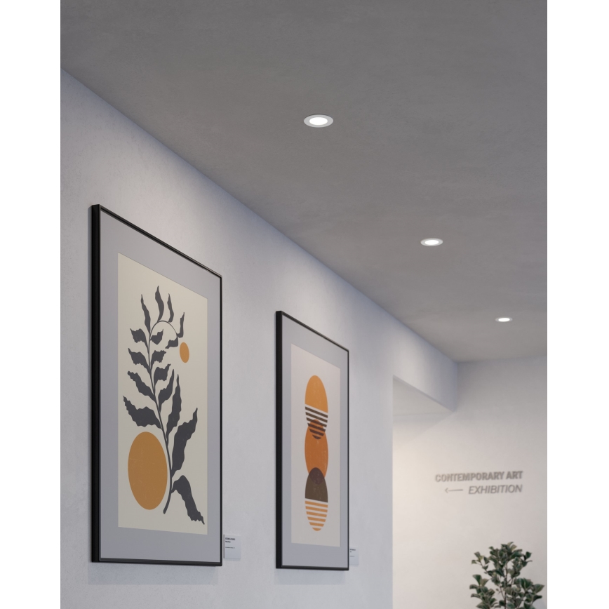 Eglo - Dimmbarer LED-Einbaustrahler LED/5,5W/230V Ø 11,7 cm