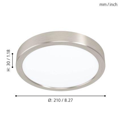 Eglo - Plafoniera LED LED/16,5W/230V