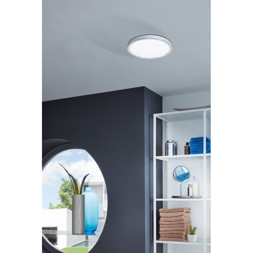 Eglo - Plafonnier LED salle de bain LED/20W/230V IP44