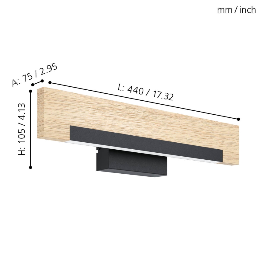 Eglo - Applique a LED LED/9,6W/230V