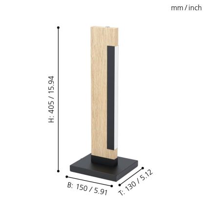 Eglo 99295 - Lampe de table LED dimmable CAMACHO LED/6,5W/230V
