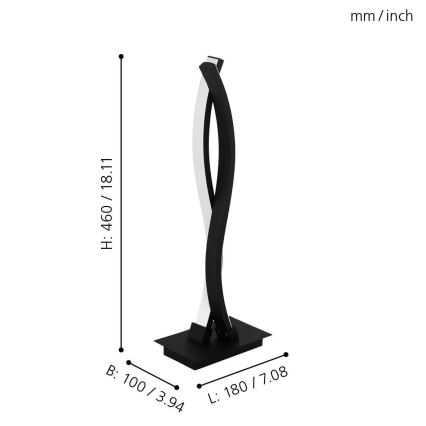 Eglo - Lampada da tavolo LED LED/10W/230V