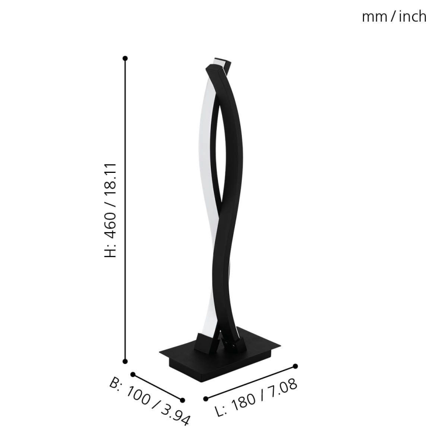 Eglo - Lampada da tavolo LED LED/10W/230V