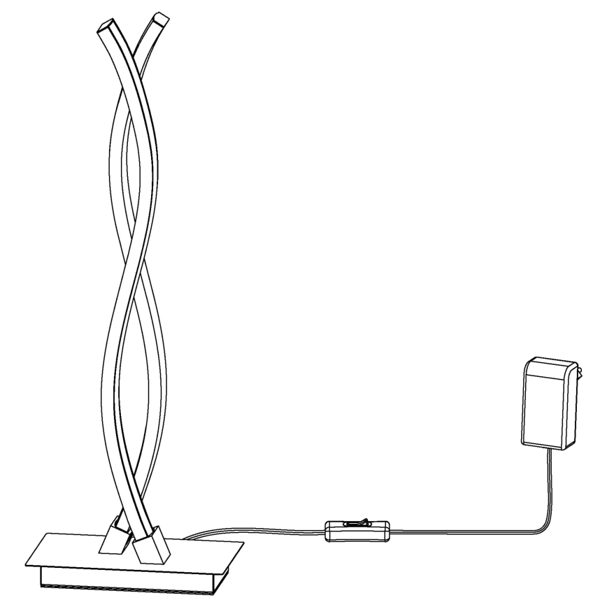 Eglo - Lampada da tavolo LED LED/10W/230V