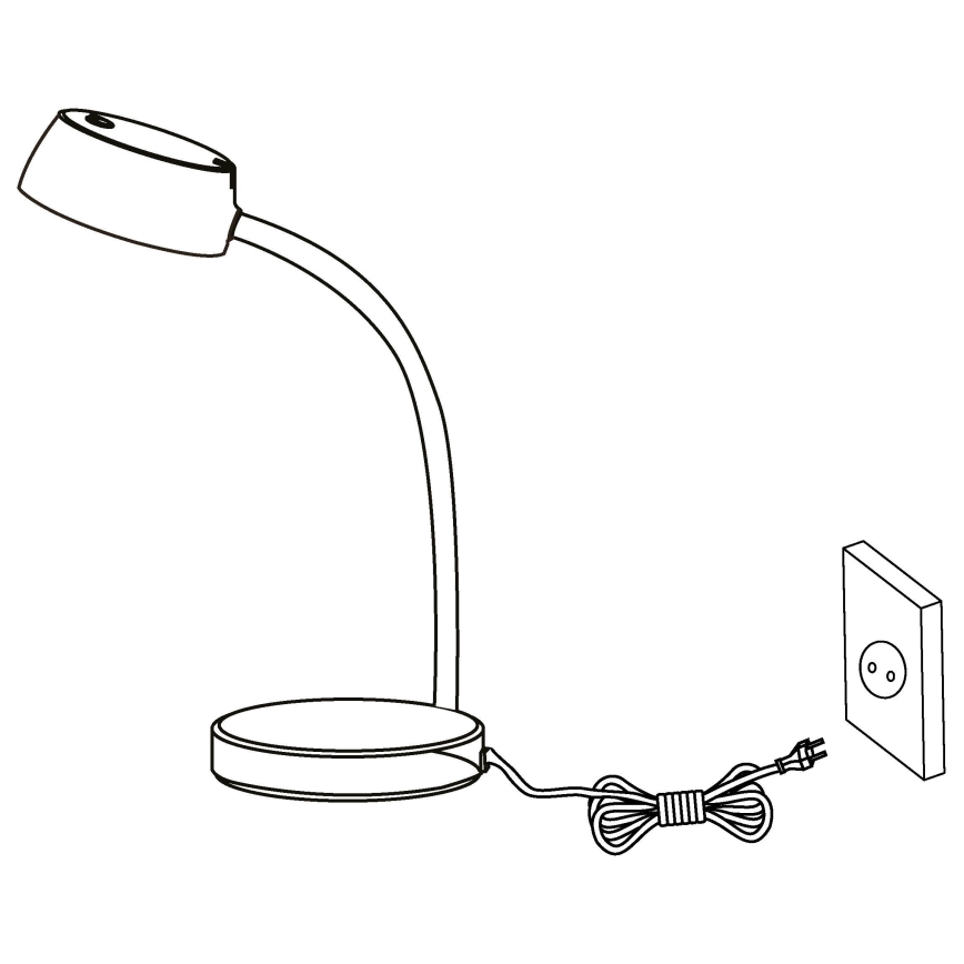 Eglo - Lampada da tavolo LED LED/4,5W/230V