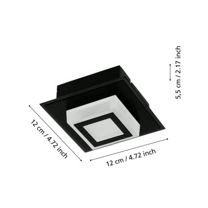 Eglo 99361 - Plafoniera LED MASIANO LED/3,3W/230V