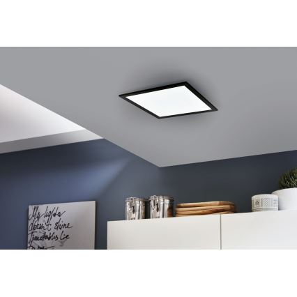 Eglo - Plafonnier LED RGB dimmable SALOBRENA-C LED/16W/230V 30x30 cm + télécommande