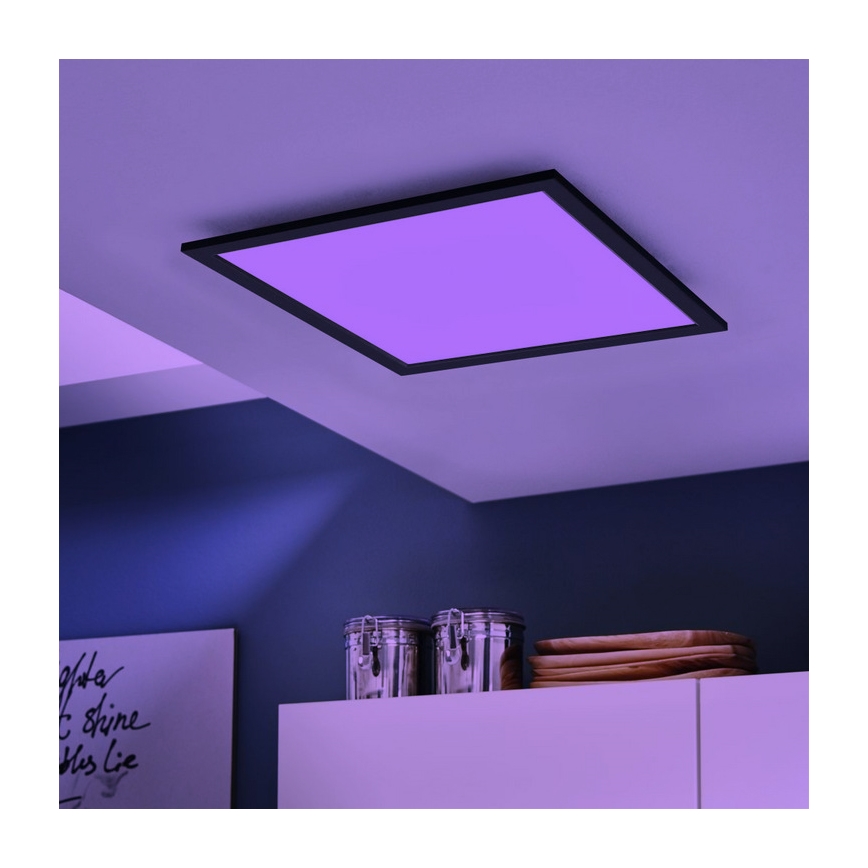 Eglo - Plafoniera LED RGBW dimmerabile SALOBRENA-C LED/20W/230V + telecomando