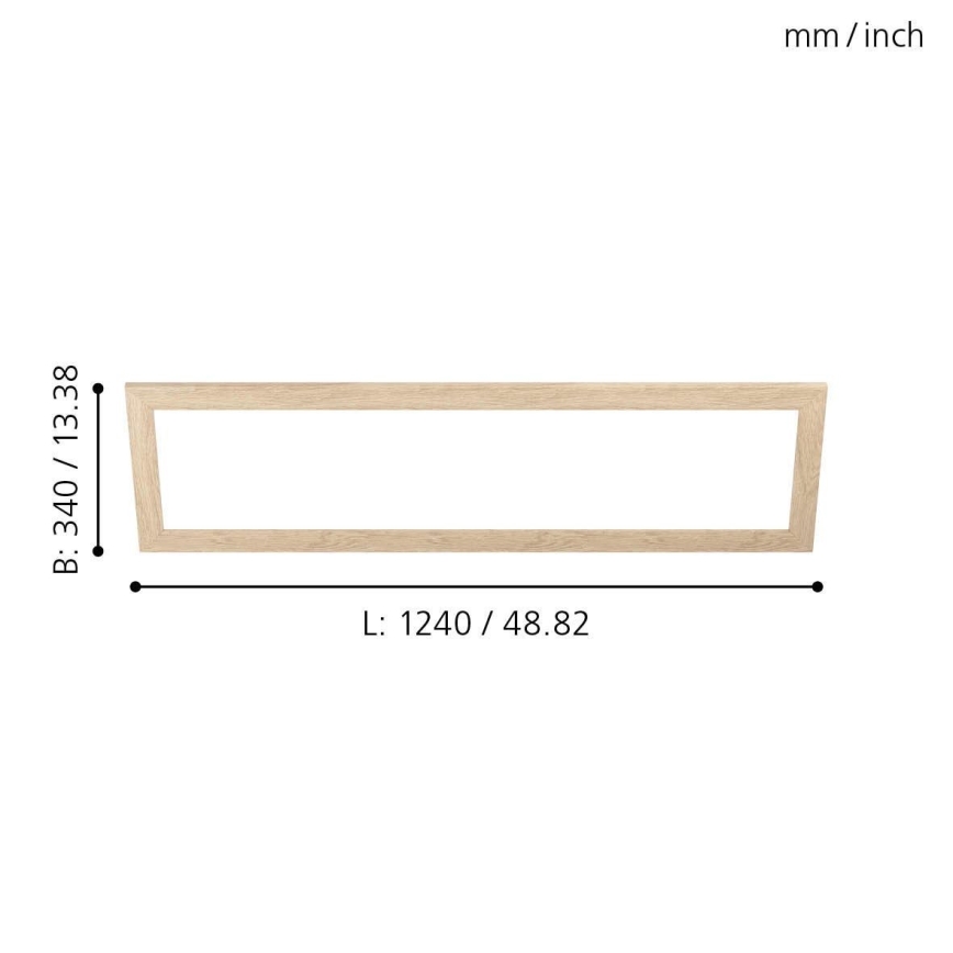 Eglo - Cornice per lampada  SALOBRENA 300x1200 mm