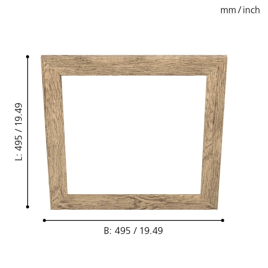 Eglo - Cornice per lampada SALOBRENA 450x450 mm